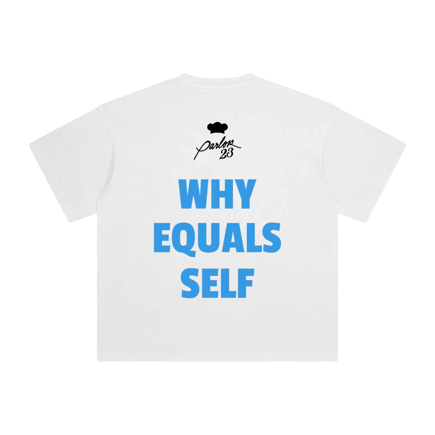 Why Equals Self x Parlor 23 T-Shirt | White