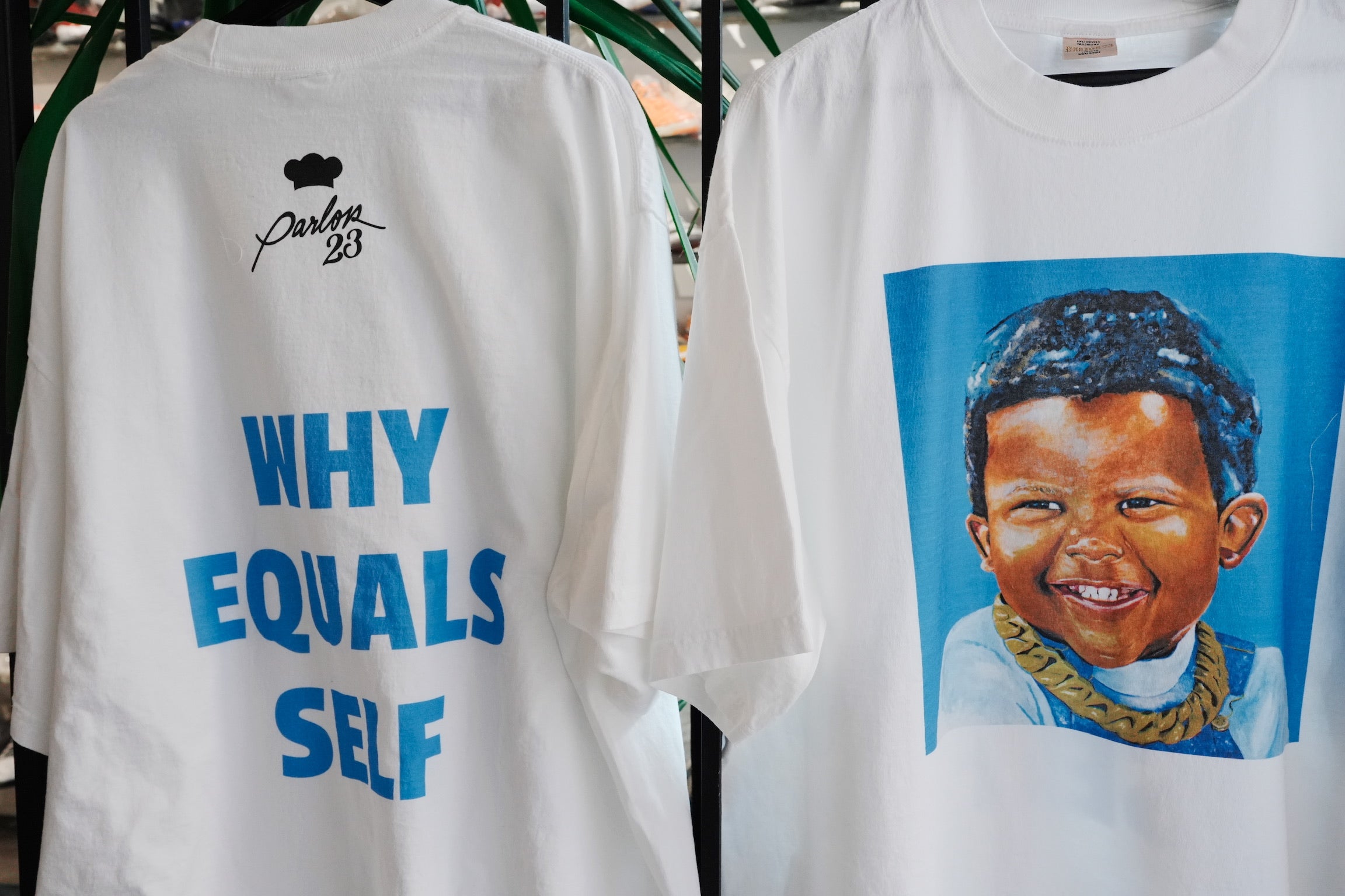 Why Equals Self x Parlor 23 T-Shirt | White