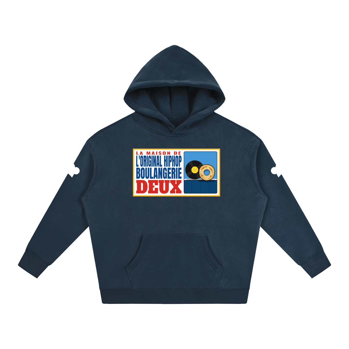Boulangerie Deux | Navy Blue Hoodie