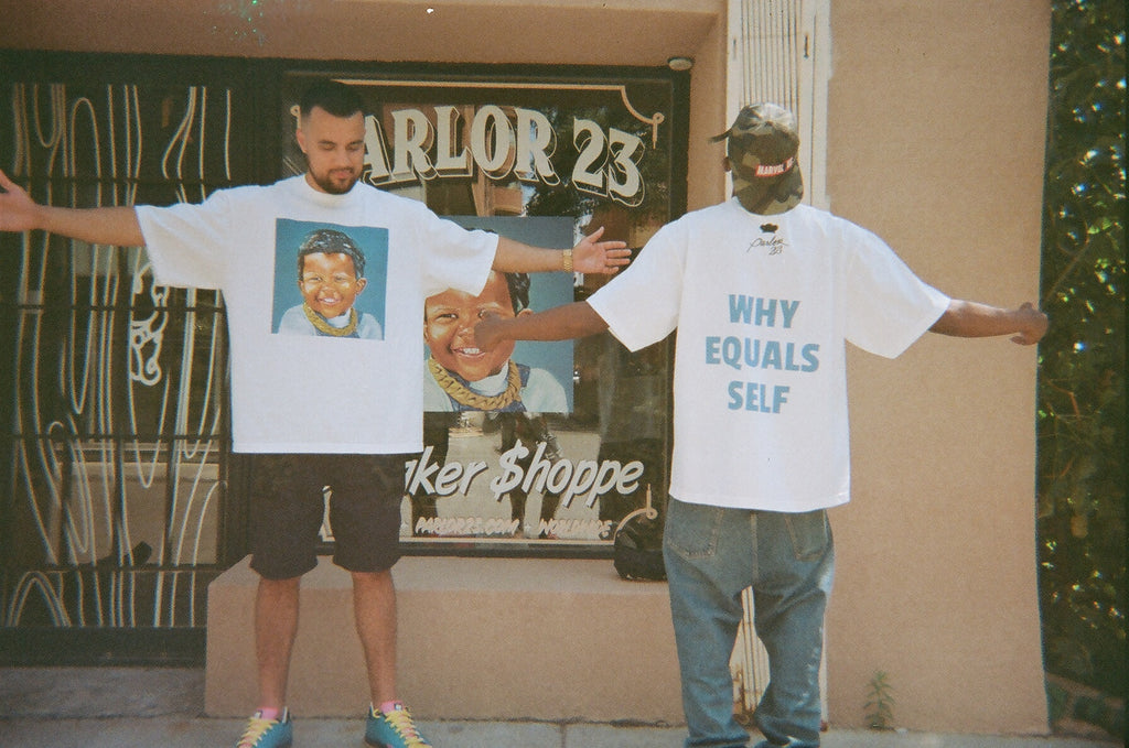 Why Equals Self x Parlor 23 T-Shirt | White