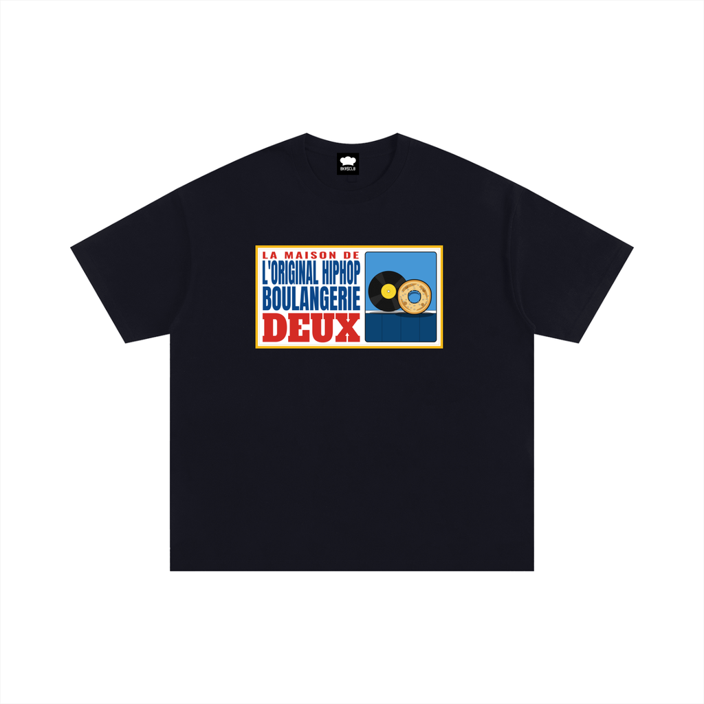Boulangerie Deux | Black T-Shirt