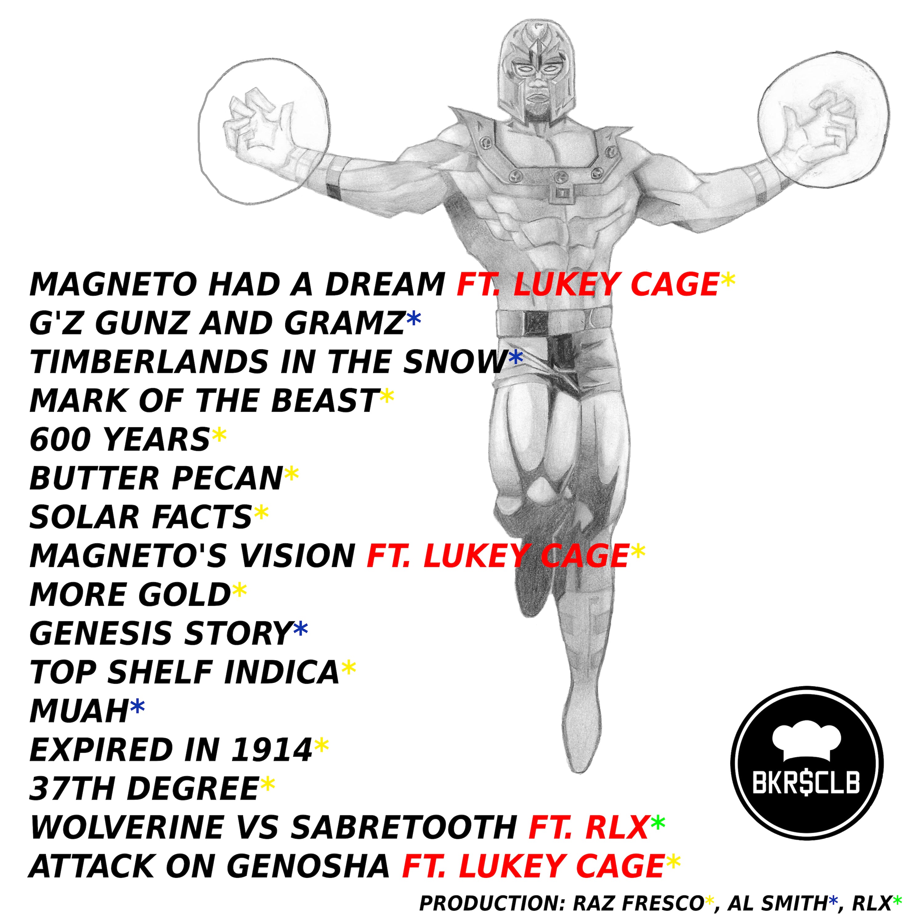 Raz Fresco "Magneto Was Right Issue #3" Digital Album
