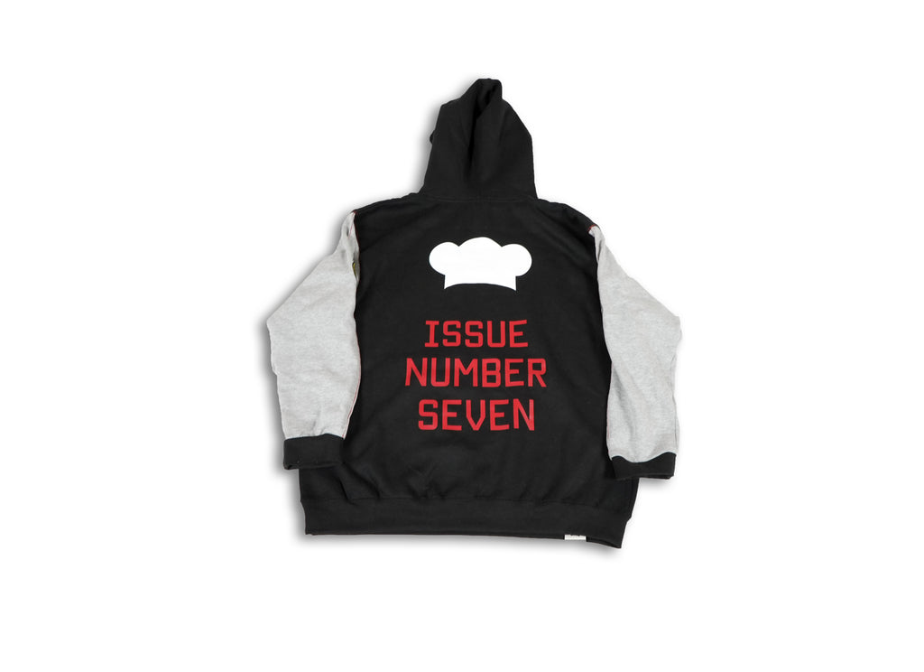 Issue Number Seven | Hoodie (Black/Grey)