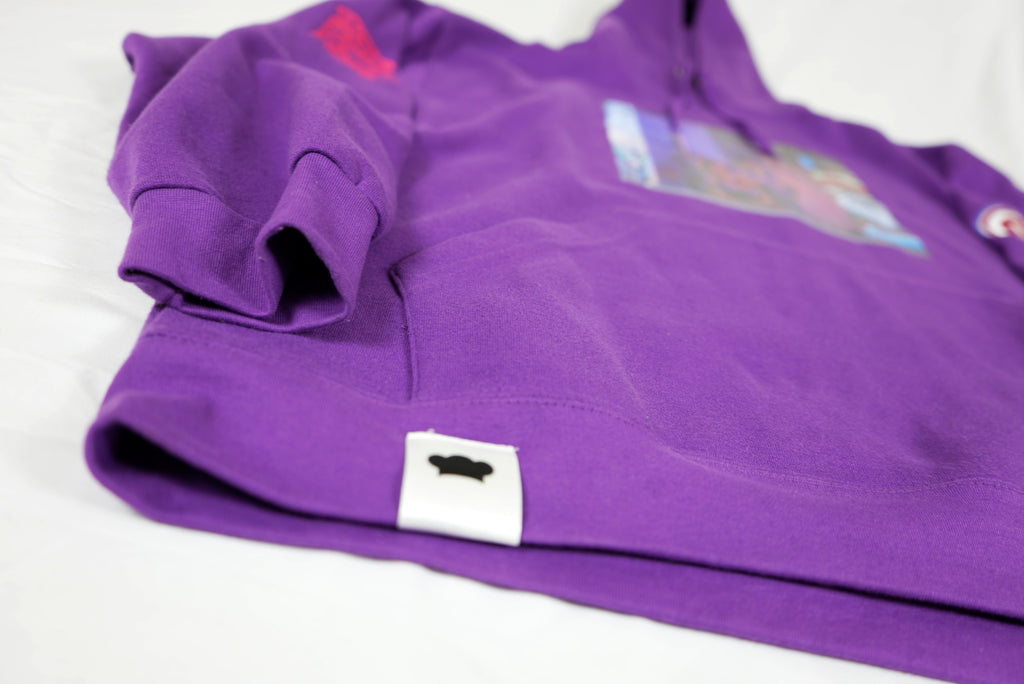 Issue Number Seven Hoodie (Purple)