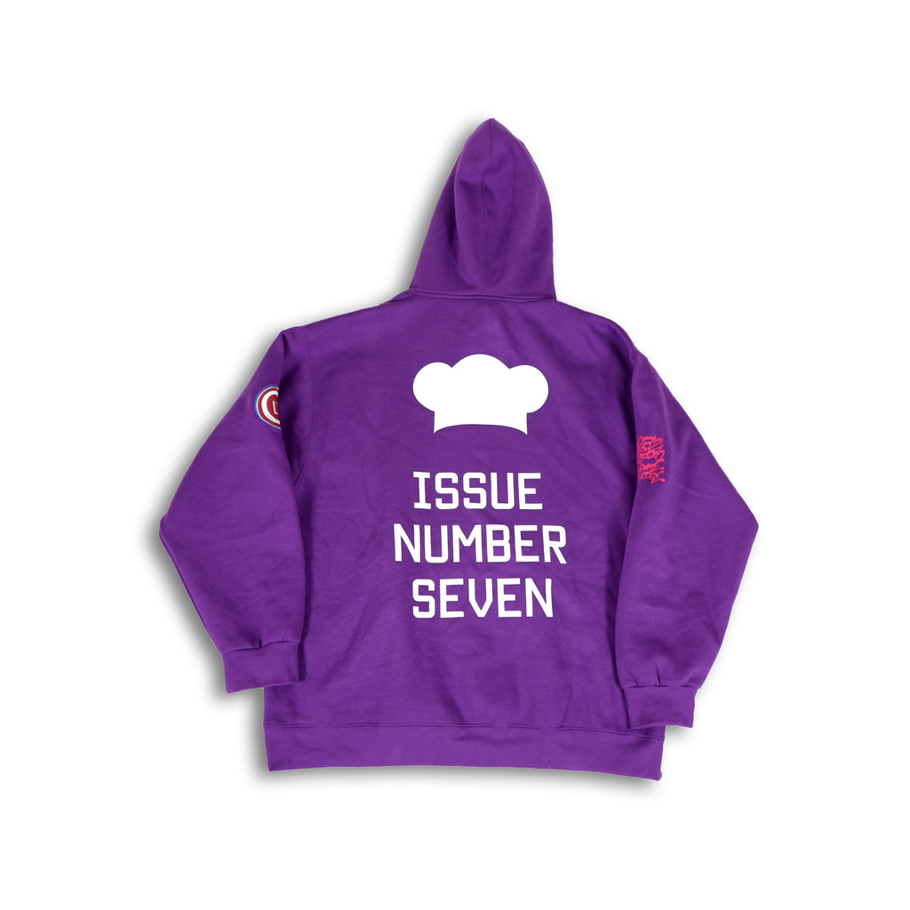 Issue Number Seven Hoodie (Purple)