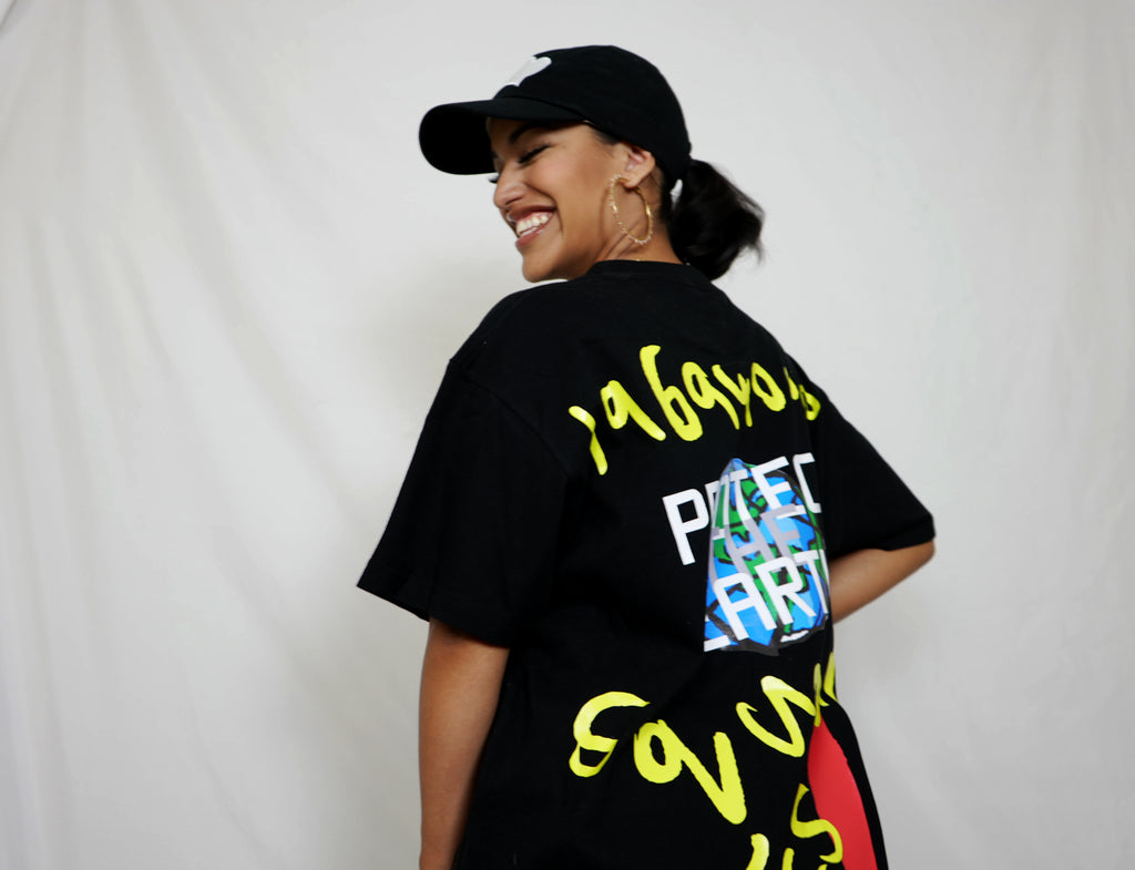 Marvelous "Protect The Earth" T-Shirt | Black