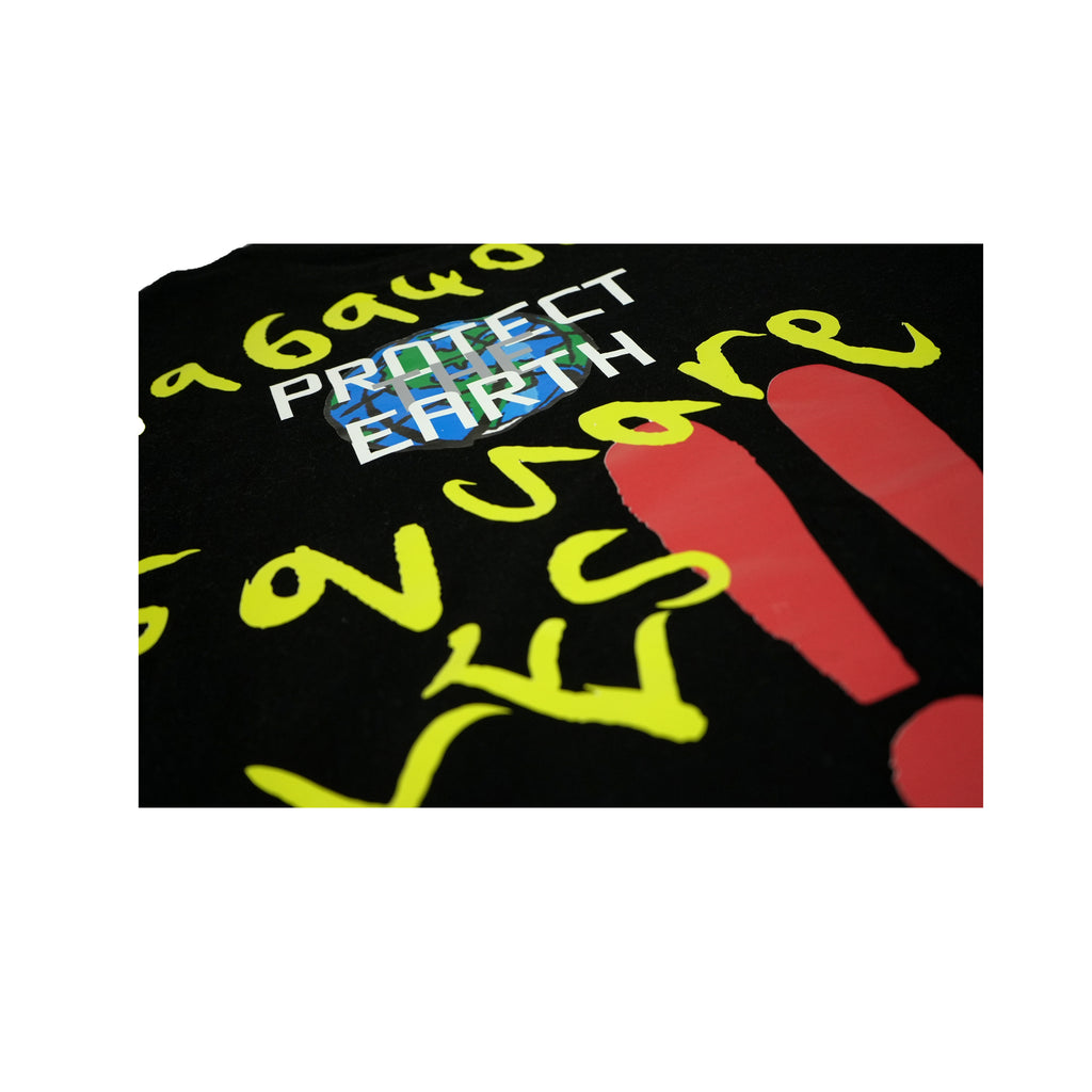 Marvelous "Protect The Earth" T-Shirt | Black