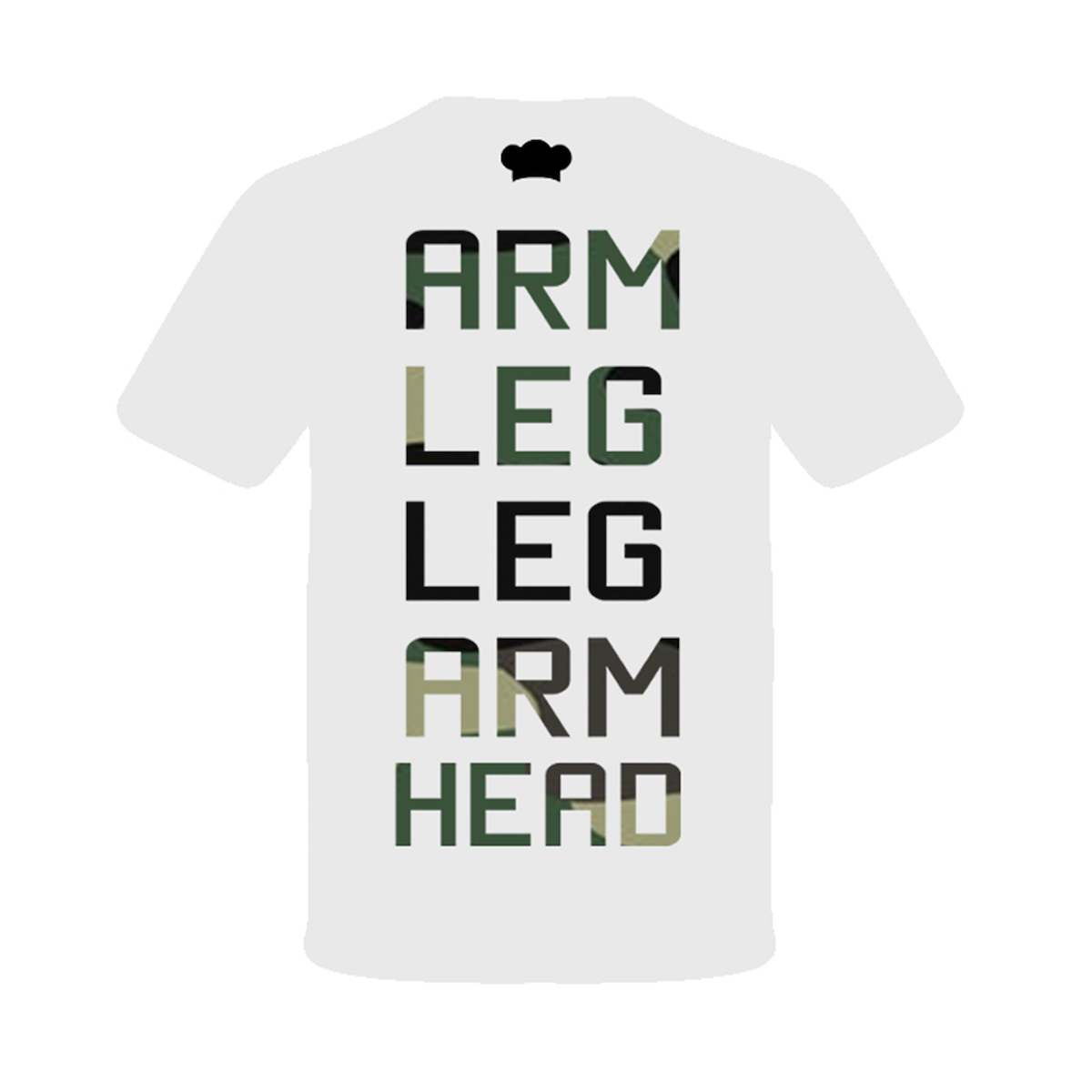 Arm Leg Leg Arm Head | Shirt