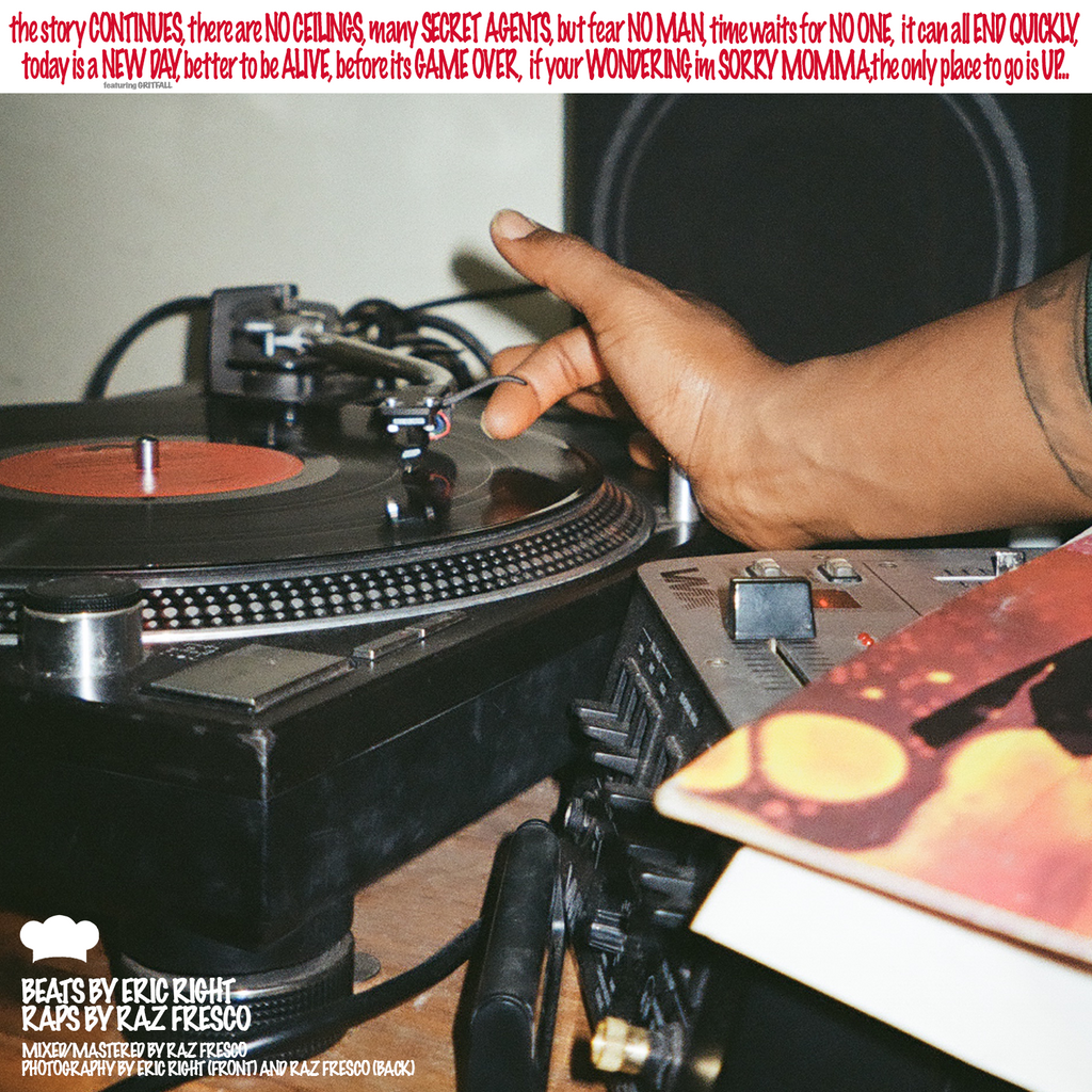 Raz Fresco & Eric Right "Arm Leg Leg Arm Head" LP | Digital Album